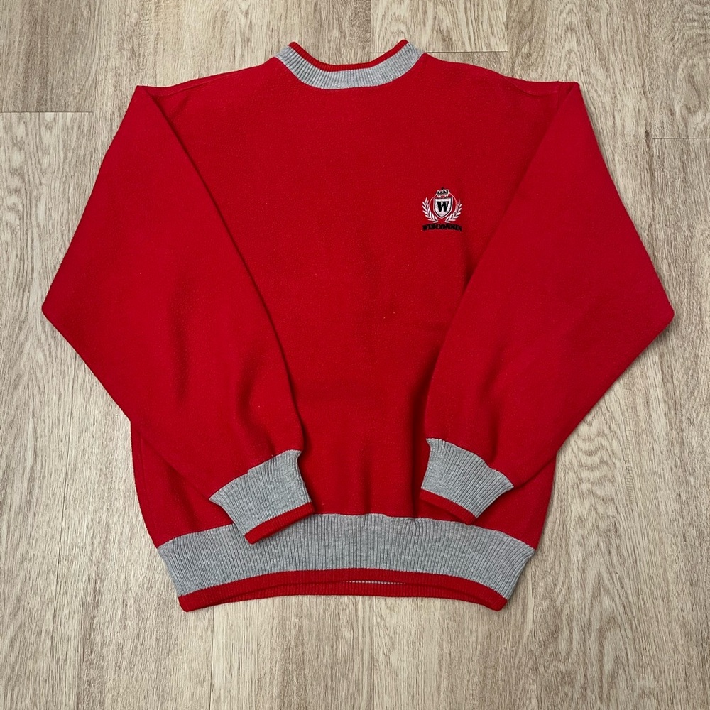 vintage university of wisconsin sweatshirt